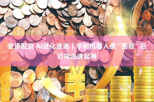 金顶配资 AI进化速递丨宇树机器人遭“围殴”后仍能迅速起身